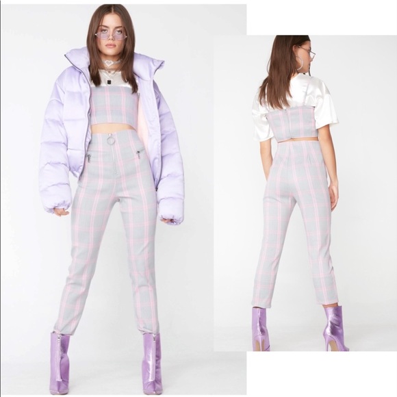 Vintage Pants - TIGER MIST Pearl Skinny High Waisted Pants